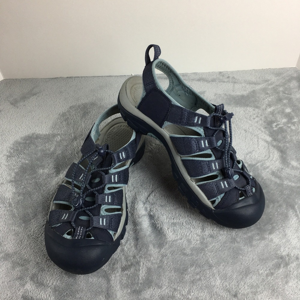 KEEN Newport H2 Hiking Sandals Womens 9 Navy Blue Toggle-Lace Outdoor Gorpcore - Picture 13 of 13